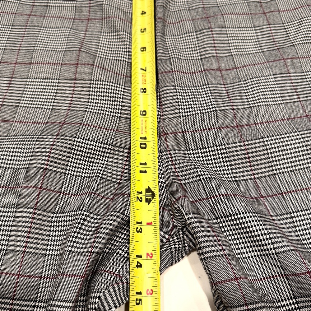 Forever 21 Men's Black and Gray Plaid Cargo Pants Pockets Size Waist 32 NWOT - Picture 8 of 9